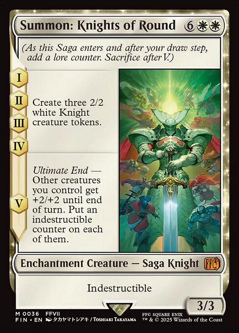 Summon: Knights of Round Final Fantasy
